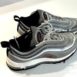 Nike Air Max 97 Ultra silver 17 Size Adult  9 tennis shoes sports, athletic